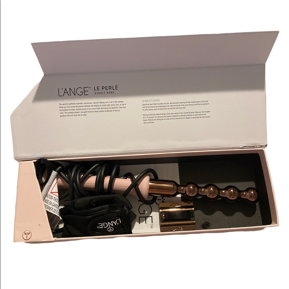 L’ANGE Le Perlé Bubble Wand - Color Blush and Rose Gold